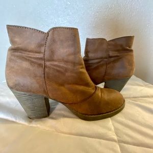 Well Loved Brown Booties